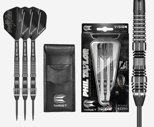 Phil Taylor Power 8-Zero Black P8Z4