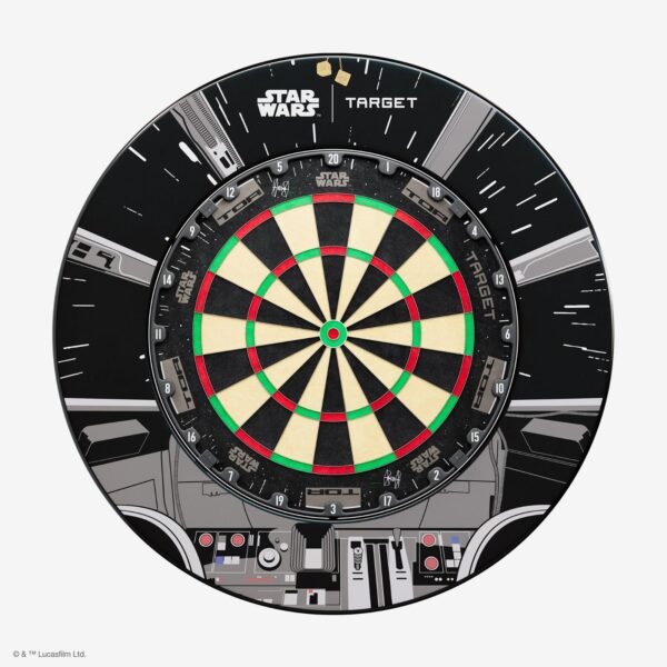 Star Wars Millennium Falcon Dartboard and Surround Bundle